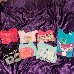 Girls short sleeve lot 2